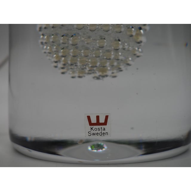 Vintage Rustic Handblown Glass Lamp by Göran Wärff for Kosta Boda, 1970s For Sale - Image 10 of 17