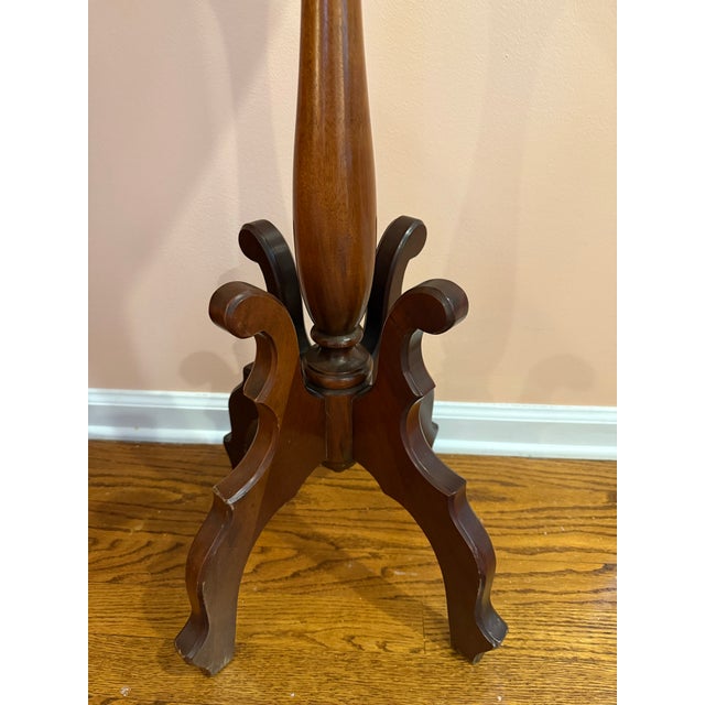 Late 19th Century Victorian Marble Top Plant Stand For Sale - Image 9 of 9