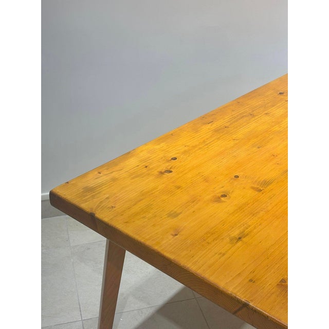 Pine Table by Christian Durupt For Sale - Image 10 of 14