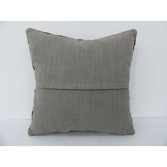 Turkish Decorative Turkish Kilim Pillow For Sale - Image 3 of 4