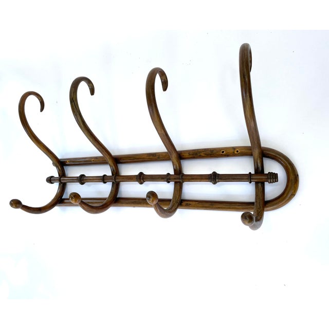 1920s Style Wall Coat Rack Chairish