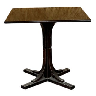 Bentwood Square Café Table, 1980s For Sale