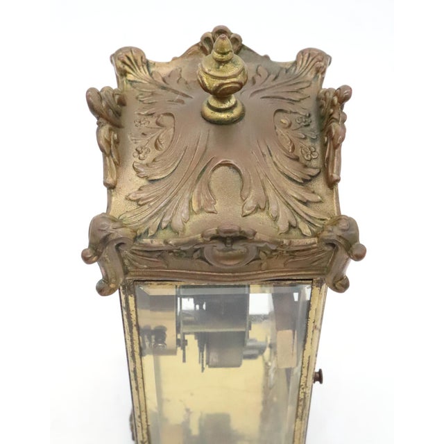 Antique New Haven Clock Co. Regulator Clock With Key For Sale - Image 9 of 13