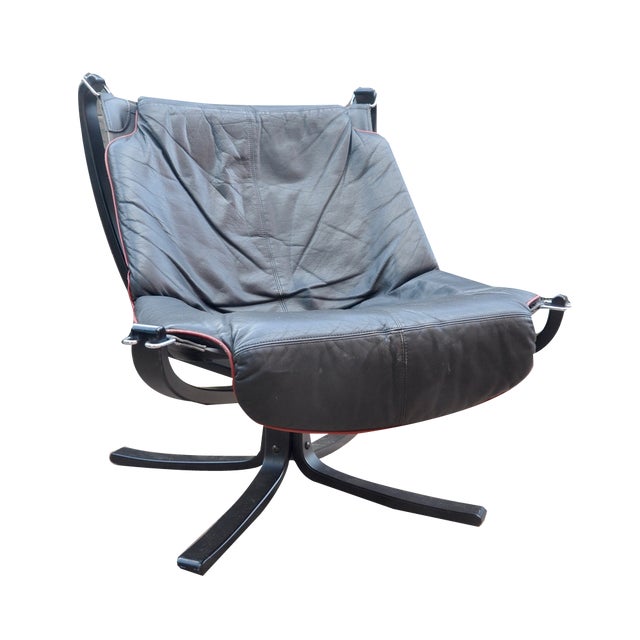 Norwegian Model Falcon Lounge Chair by Sigurd Ressell for Vatne Møbler, 1970s For Sale