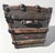Wood Early 1900s European Antique Travel Trunk With Wood Slats & Metal Hardware For Sale - Image 7 of 12