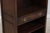 Brown Pair Knob Creek Walnut Mahogany Open Bookcase For Sale - Image 8 of 16