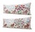Mid-Century Modern White Lion Suzani Lumbar Pillow Cover 18'' X 54'' - Set of Two For Sale - Image 3 of 4