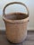 Antique Chinese Rice Gathering Basket With Handle For Sale - Image 4 of 6