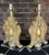 1990s Gold Leaf & Verdigris Newly Painted Table Lamps by Turtle and Crane - Hollywood Regency For Sale - Image 15 of 17
