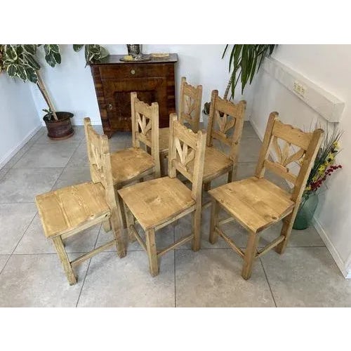 Spruce Dining Chairs, Set of 6 For Sale - Image 12 of 12