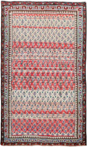 Vintage Persian Mahal Rug – Size: 2' 7" X 4'5"