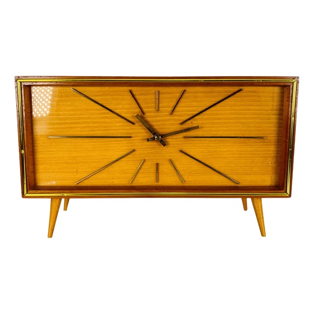 Table Clock from Weimar, 1950s For Sale