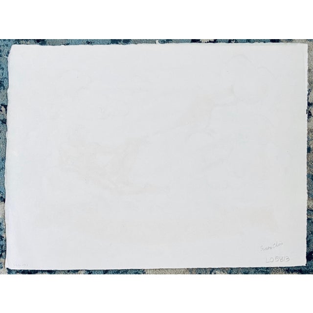 White Sandro Chia, Lithograph Italian Post Modernist Figurative Pop Art - "In The Beginning" For Sale - Image 8 of 9