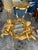 Restored Vintage 1960s Cherub Wall Mirror – Faux Gold Leaf Finish, Epoxy Resin Frame, Crown & Putti Design For Sale In Miami - Image 6 of 8