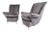 Italian Modern Lounge Chairs for Arredamenti Isa - a Pair For Sale