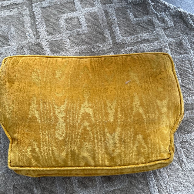 Gold 1950s Mid Century Lounge Chair For Sale - Image 8 of 9