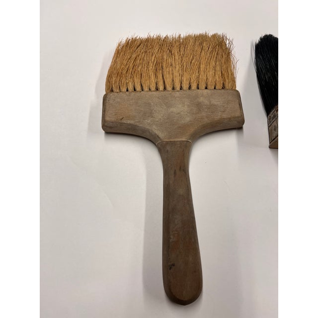 Vintage Paint Brushes Set/2 For Sale In New York - Image 6 of 6