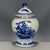 Ceramic Vintage Blue & White Ginger Jar With Warrior on Horse For Sale - Image 7 of 9