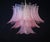 Beautiful and huge Italian Murano Chandelier composed of 48 splendid pink glasses that give a very elegant look. The...