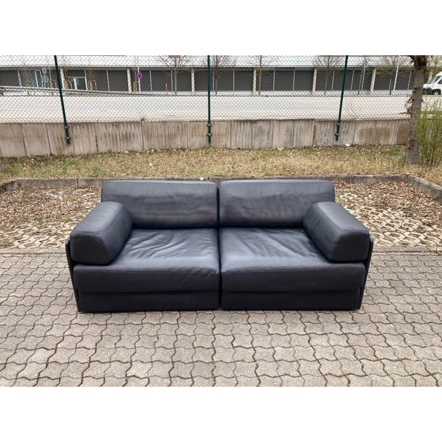 DS 76 Leather Sofa from de Sede, Set of 2 For Sale - Image 3 of 15