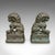 Pair of Vintage Dog of Fo Bookends, Oriental, Bronze, Book Rest, Art Deco, 1930 For Sale - Image 6 of 10