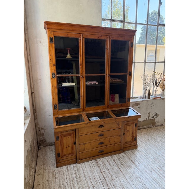 19th Century Napoleon Grocery Store Cupboard For Sale - Image 3 of 18