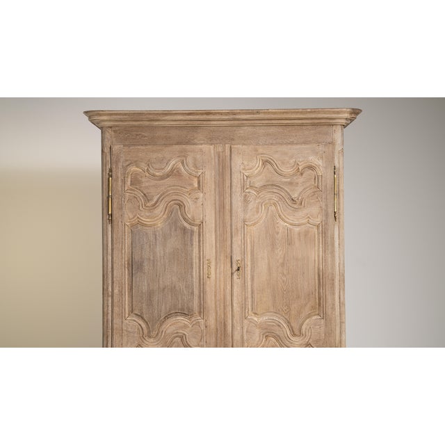 Early 19th Century Louis XV Oak Wardrobe For Sale - Image 10 of 14