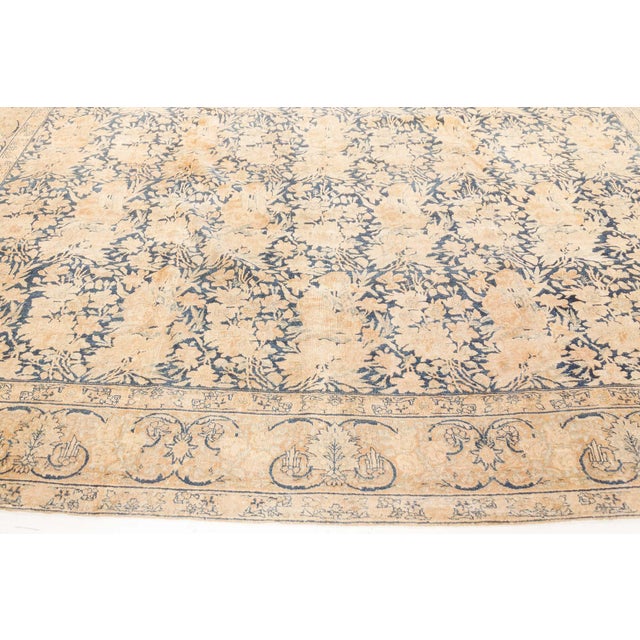 High-quality Vintage Persian Tabriz Rug For Sale - Image 4 of 7