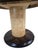 Wood Mid 20th Century MCM Burl Pedestal Table With Macassar Ebony Base by Henredon For Sale - Image 7 of 8