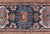 Textile Antique Persian Hamadan Rug With Medallion Design in Multicolor 2'6 X 3'6 For Sale - Image 7 of 10