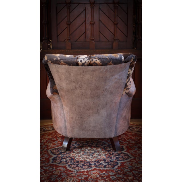 Slipper Armchair in Velvet by John Sankey, 2010s For Sale - Image 6 of 18