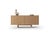 Contemporary Teatro Spike Design Luxury Wood Architectural Sideboard For Sale - Image 3 of 11