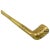 Gold Modernist Brass Pipe Paperweight attributed to Carl Auböck, Austria, 1950s For Sale - Image 8 of 8