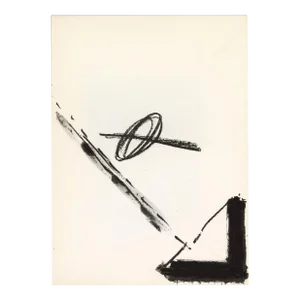 Lithograph by Antoni Tapies From "Derriere Le Miroir No. 175" (1968)