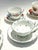 Vintage Fine China Tea Cups and Saucers & 2 Sets Cream and Sugar - 6 pcs For Sale - Image 4 of 17