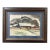 Vintage Impressionist Watercolor of Bucks County Pennsylvania Barn For Sale