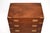 Wood Vintage Military Campaign Style Chest of Drawers, 1930 For Sale - Image 7 of 10