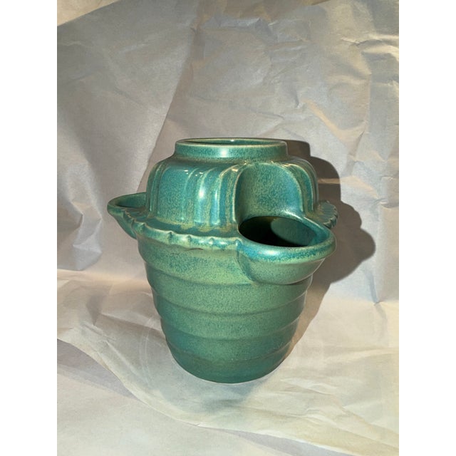 Ceramic Antique Art Deco Strawberry Pot by Cowan Pottery For Sale - Image 7 of 11