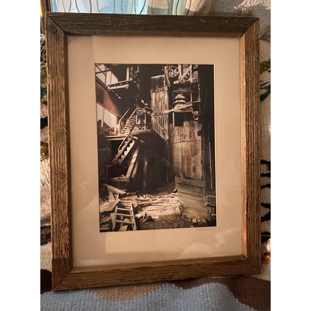 Late 20th Century Gerry Rhoades Cibachrome Photographic Print of Argo Mill, Idaho Springs. For Sale - Image 4 of 12