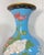Huge Antique 19th Century Japanese Meiji Cloisonne Enamel Baby Blue Palace Vase For Sale - Image 10 of 17