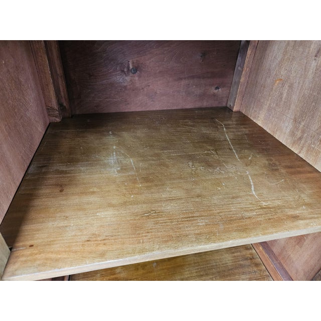 Art Deco Three-Door Walnut Burl Sideboard, 1940 For Sale - Image 16 of 18