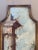 A distinctive Italian capriccio landscape, painted in oil on a shaped panel and presented in a softly worn giltwood frame....