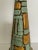 Metal Mid Century Modern Sculptural Mosaic Turquoise & Gold Table Lamp For Sale - Image 7 of 13