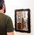 Mirror - decorative - Vintage Measures : 62x6cm H: 86cm Material : Beveled Vintage Mirror - black painted wooden frame and...