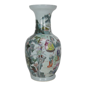Late 19th Century Chinese Porcelain Famille Rose Vase