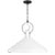 Suzanne Kasler By Visual Comfort Studio Lyon Large 1-Light Pendant in Matte White For Sale