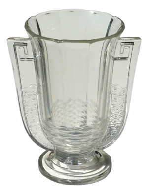 Art Deco Vase Model Romeo from Luxval -Val Saint Lambert, 1930s