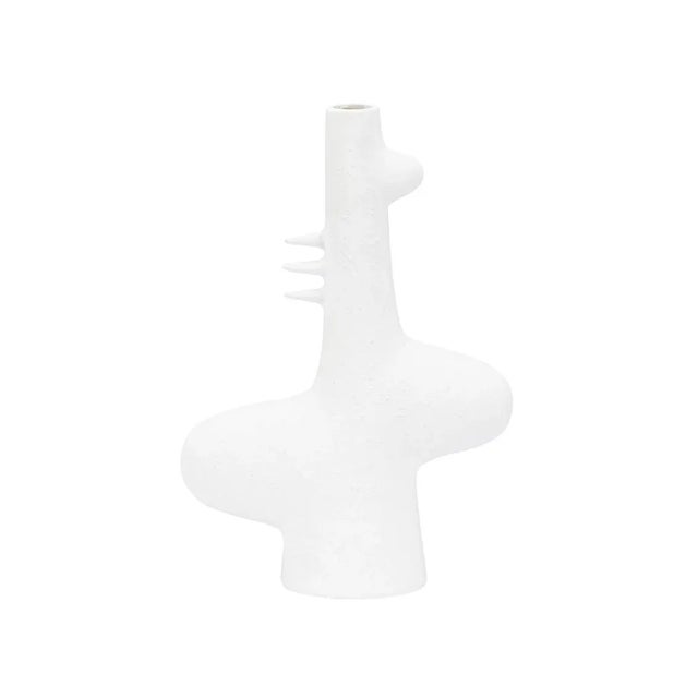 Reminiscent of the white sandy beaches in kona, hi, this vase is ideal for tabletops in any modern home or office. The...