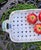 Late 20th Century Portugal Ceramic Basket Weave Tray For Sale - Image 4 of 13