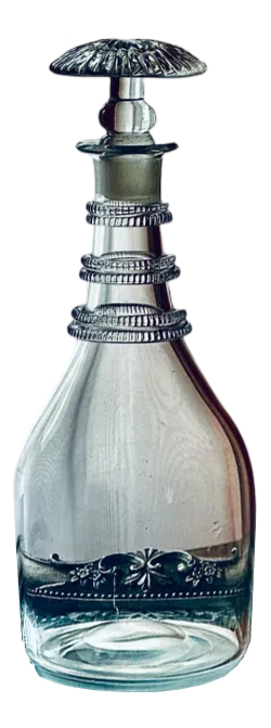 George III Irish Mallet Decanter
